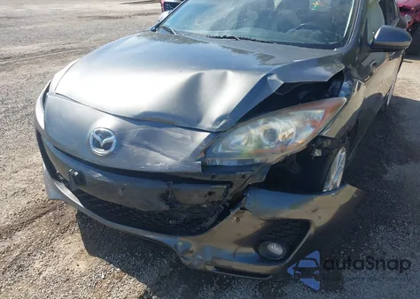 2012 Mazda Mazda3 S Touring из США, поврежденный, VIN JM1BL1L68C1510035